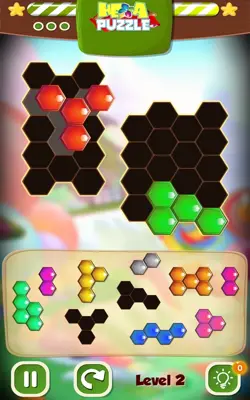 Hexa Puzzle android App screenshot 0